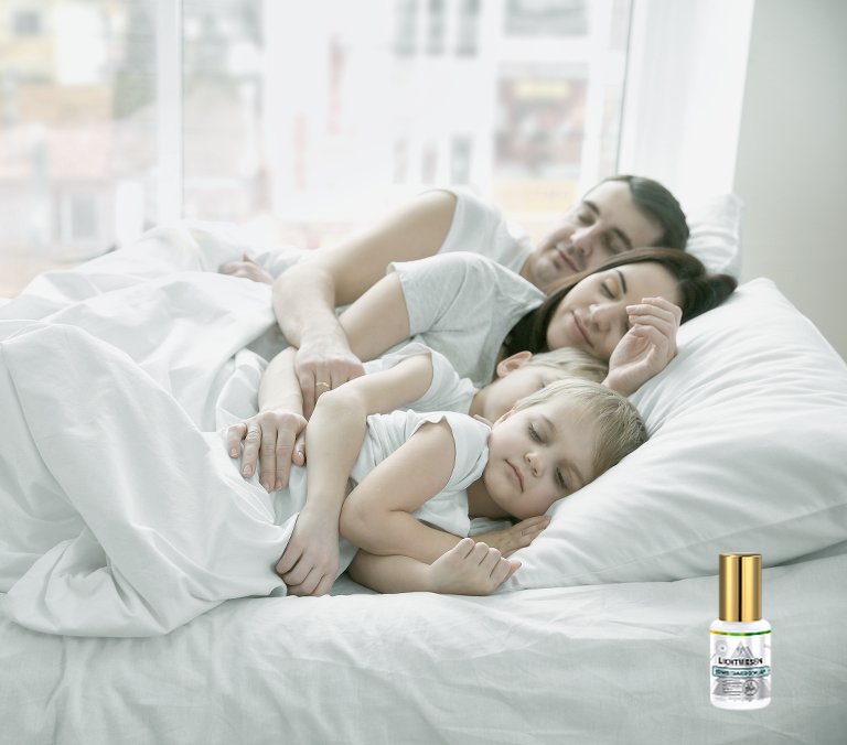 Schlafstörungen bekämpfen mit dem natürlichen Energiespray von Lichtwesen - für einen erholsamen Schlaf